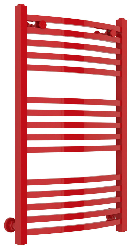 Полотенцесушитель водяной Сунержа Аркус 800х500 RAL 3020 Транспортный красный