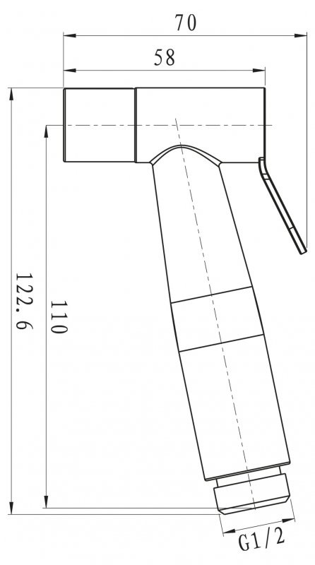 Гигиенический душ BelBagno BB-BFS1-IN