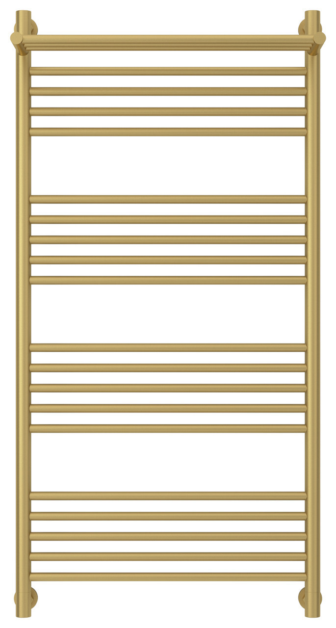 Полотенцесушитель водяной Сунержа Богема с полкой+ 1200х600 Матовое золото