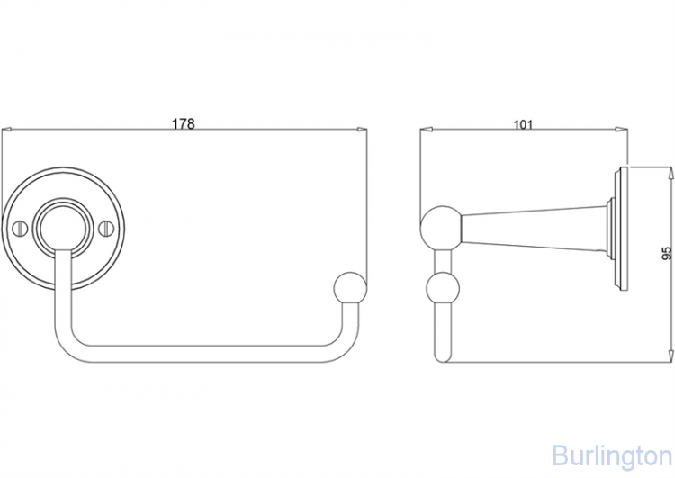 Бумагодержатель [A16 CHR]