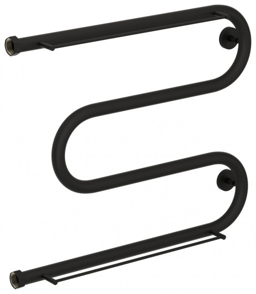 Полотенцесушитель водяной Сунержа М-образный 2 полки+ 500х650 Тёмный титан муар