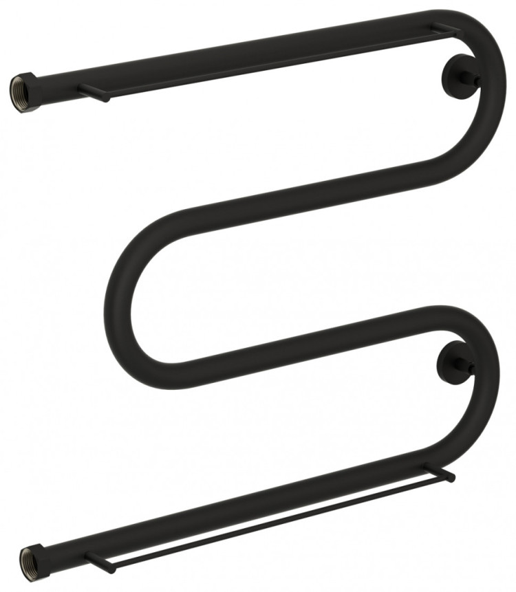 Полотенцесушитель водяной Сунержа М-образный 2 полки+ 500х650 Тёмный титан муар