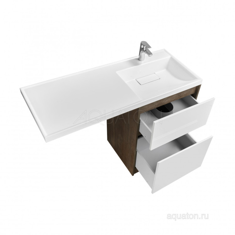 Тумба под раковину AQUATON Лондри 60 Дуб Кантри без фасада 1A266901LHDY0