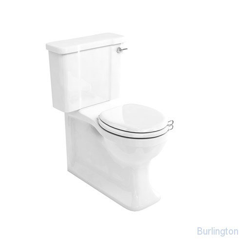 Унитаз - моноблок пристенный, с двойной системой слива, ХРОМ