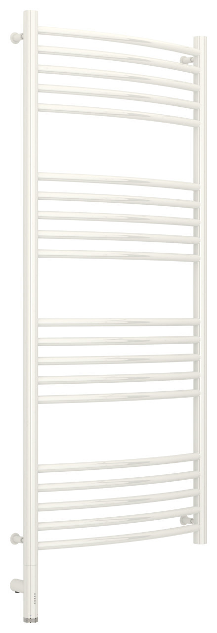 Полотенцесушитель электрический Сунержа Богема 3.0 выгнутая 1200х500 МЭМ левый Белый