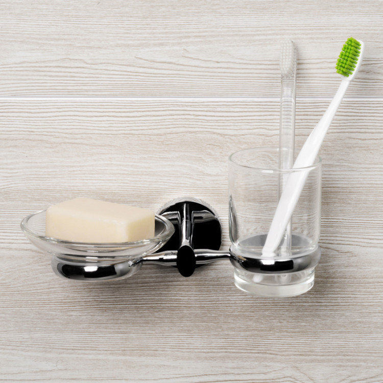 WasserKRAFT Rhein K-6226 Держатель стакана и мыльницы