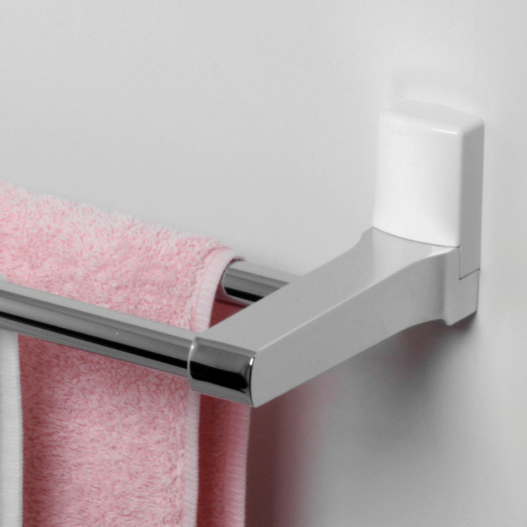 WasserKRAFT Leine K-5040WHITE Держатель полотенец двойной