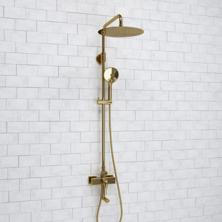 WasserKRAFT NEW A171.263.207.PG Душевой комплект со смесителем