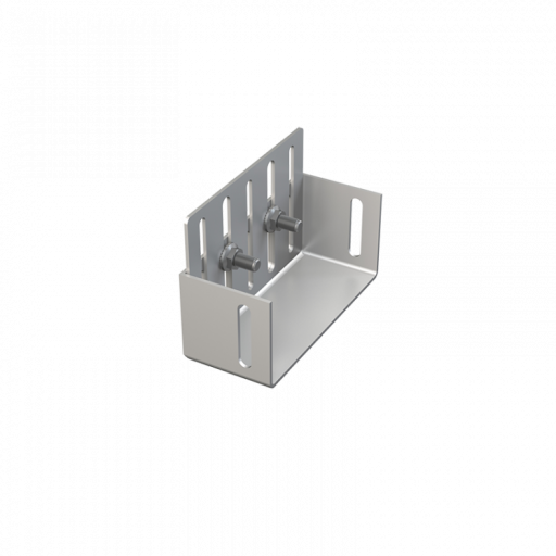 Заглушка для дренажных желобов 75 мм, нержавеющая сталь Alcadrain ADZ-P001