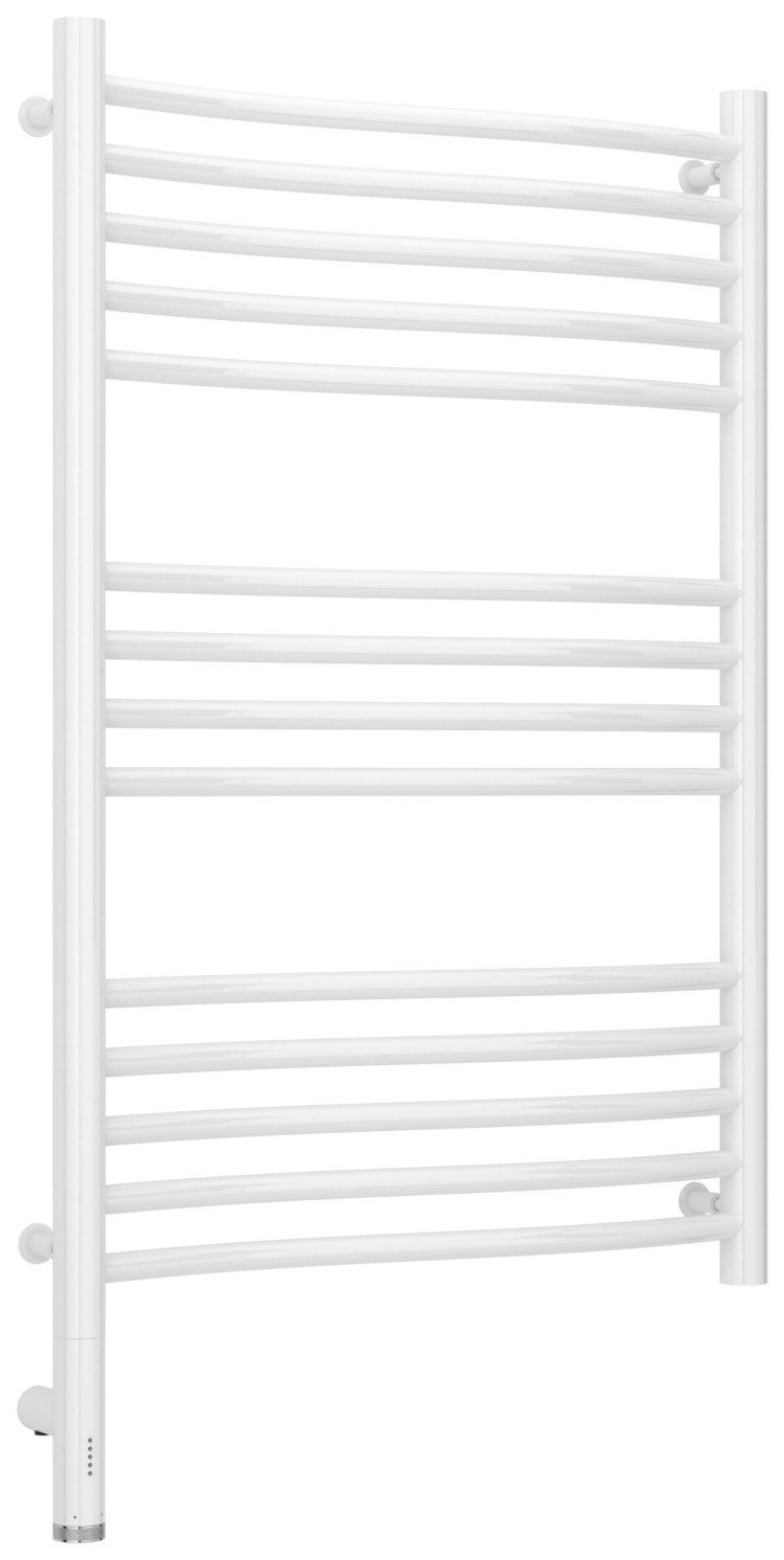 Полотенцесушитель электрический Сунержа Флюид 3.0 800х500 МЭМ левый Белый