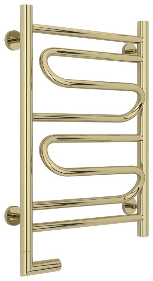 Полотенцесушитель электрический Сунержа Элегия 2.0 600х400 МЭМ левый Шампань