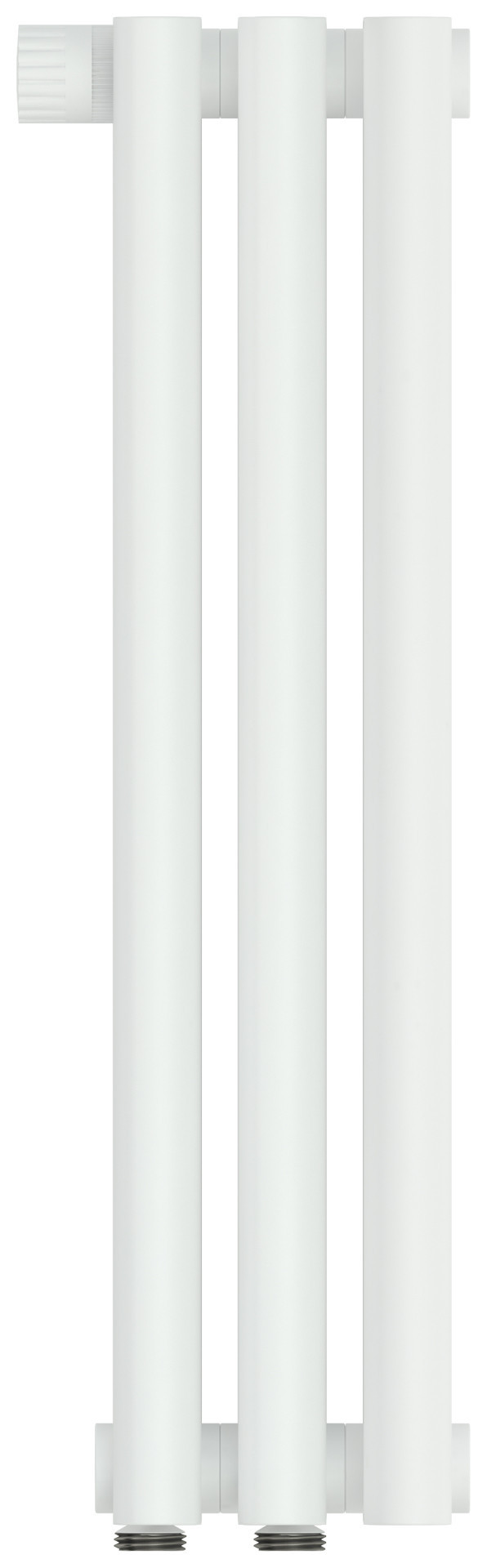 Отопительный радиатор Сунержа Эстет-0 EU50 левый 500х135 3 секции Матовый белый