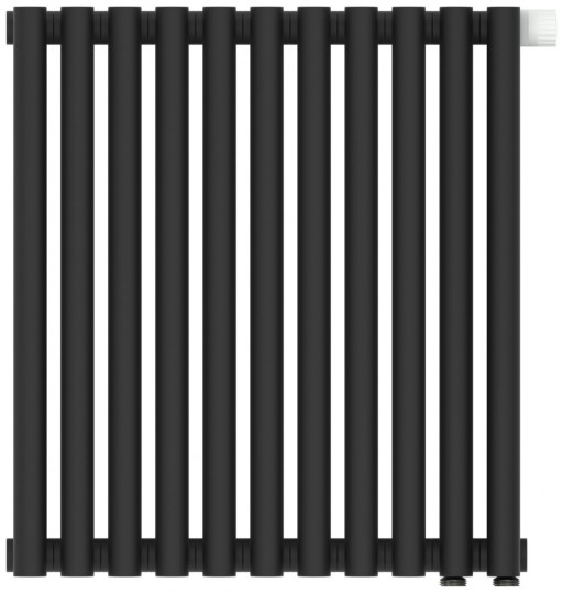 Отопительный радиатор Сунержа Эстет-00 EU50 500х495 11 секций Тёмный титан муар