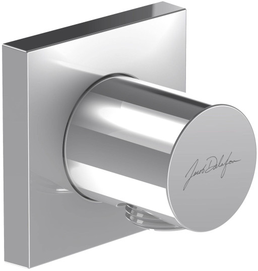 Коленное соединение для душевого шланга с обратным клапаном, квадратный дизайн Jacob Delafon MODULO E8467-CP