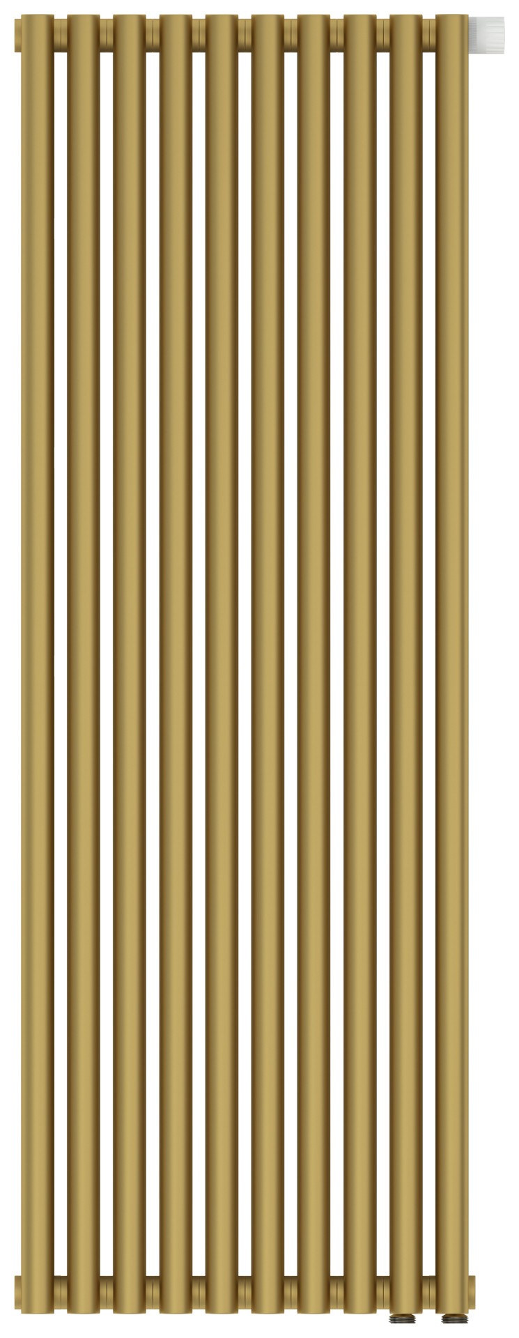 Отопительный радиатор Сунержа Эстет-11 EU50 1200х450 10 секций Матовое золото