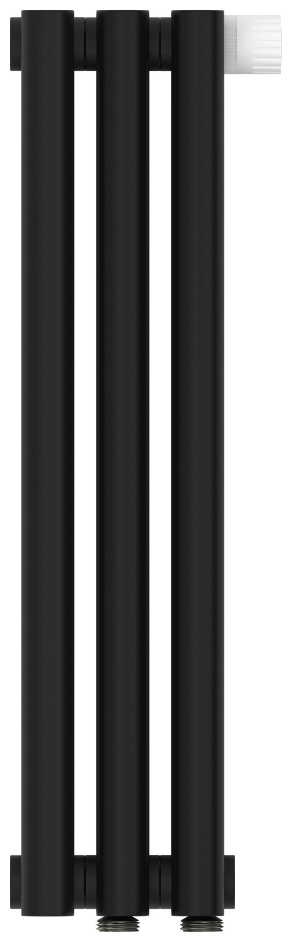 Отопительный радиатор Сунержа Эстет-11 EU50 500х135 3 секции Матовый чёрный