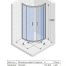 Душевой уголок Riho Hamar GR222 80x80