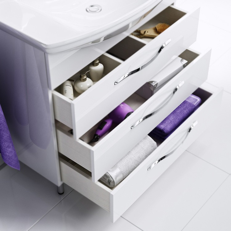 Тумба под раковину Aqwella Аллегро 85