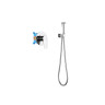 Набор с гигиеническим душем (смеситель + гигиеническая лейка + шланг + шланговое подсоединение с держателем) Aquatek AQ1119CR БЕТТА