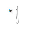 Набор с гигиеническим душем (смеситель + гигиеническая лейка + шланг + шланговое подсоединение с держателем) Aquatek AQ1119CR БЕТТА