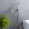 Набор с гигиеническим душем (смеситель + гигиеническая лейка + шланг + шланговое подсоединение с держателем) Aquatek AQ1119CR БЕТТА