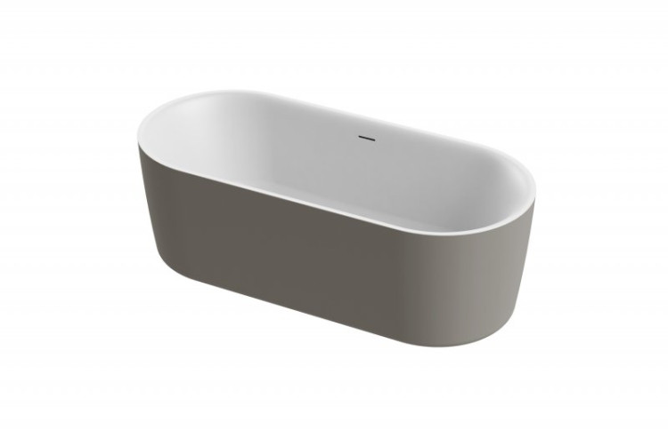 Акриловая ванна Cezares METAURO-INT-Central-180-80-60-G-W-MATT