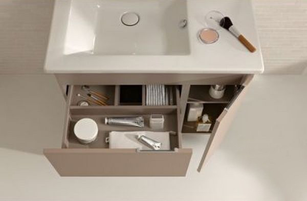 Тумба под раковину Jacob Delafon Soprano 76 подвесная