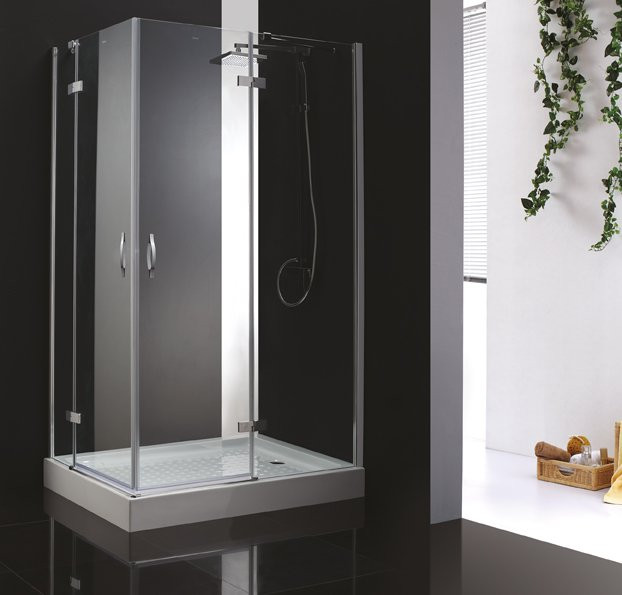 Душевой уголок BERGAMO-AH-2 Cezares BERGAMO-W-AH-2-120/100-C-Cr-R