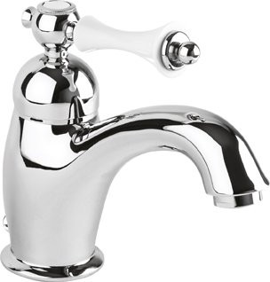 Смеситель для раковины с донным клапаном Cezares MARGOT-LSM1-BIO