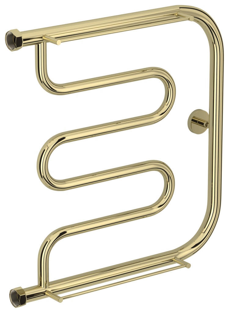 Полотенцесушитель водяной Сунержа Лира 2 полки+ 500х500 Шампань