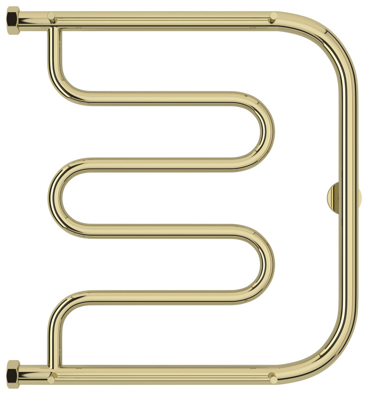 Полотенцесушитель водяной Сунержа Лира 2 полки+ 500х500 Шампань