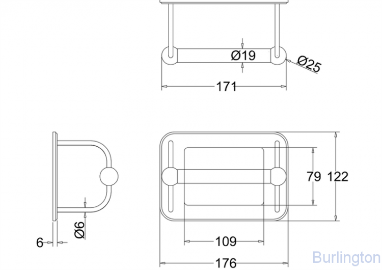 Бумагодержатель [A5 CHR]