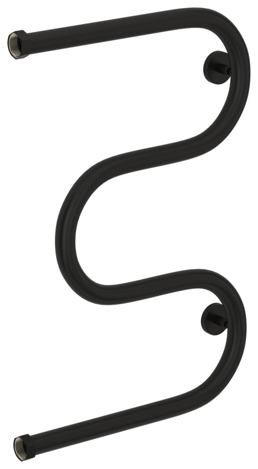 Полотенцесушитель водяной Сунержа М-образный 600х400 Матовый чёрный