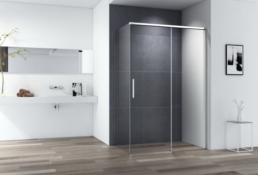 Душевой уголок DUET SOFT-M-AH-1 Cezares DUET SOFT-M-AH-1-160/80-C-Cr