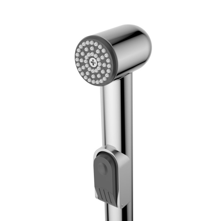 Смеситель для раковины без донного клапана с гигиеническим душем Cezares DUE-LVM/HGN-CRM-W0