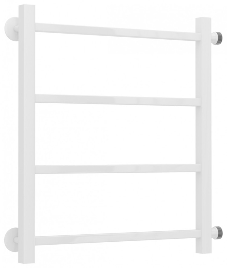 Полотенцесушитель водяной Стилье Версия-КБ 500х500 (4) П 20х20 Белый