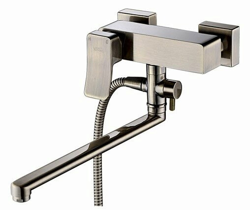 WasserKRAFT Exter 1602L Смеситель для ванндлинныизливом