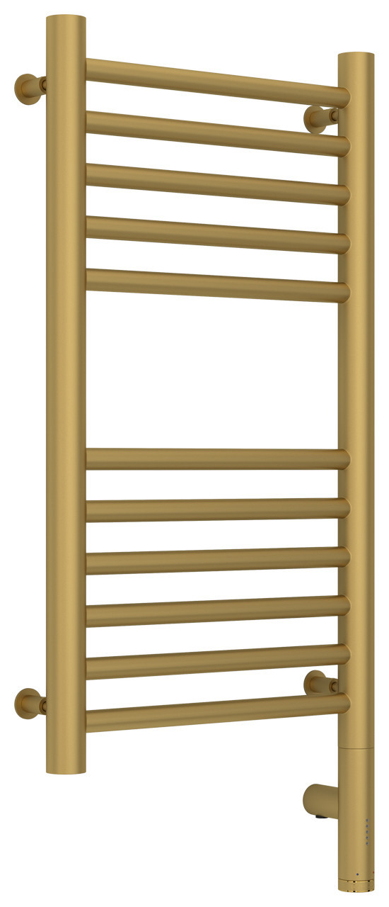 Полотенцесушитель электрический Сунержа Богема 3.0 прямая 600х300 МЭМ правый Матовое золото