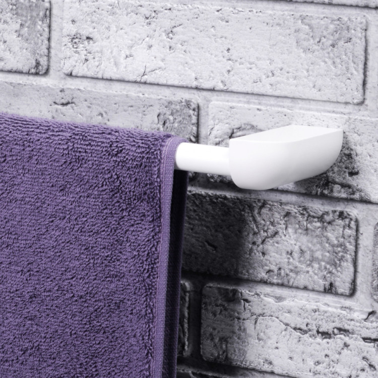 WasserKRAFT Kammel K-8330WHITE Держатель полотенец одинарный