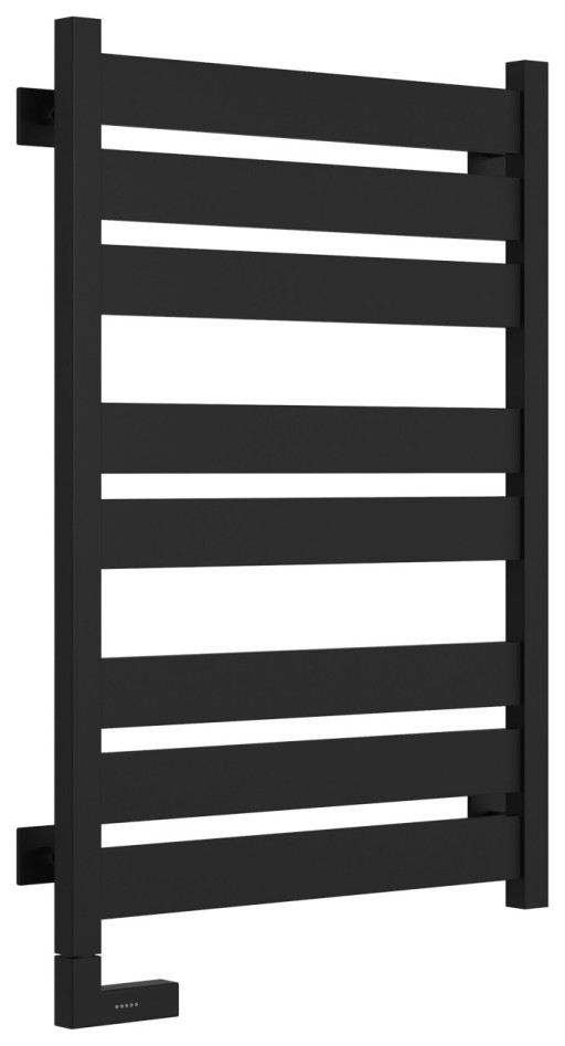Полотенцесушитель электрический Сунержа Центурион 2.0 800x500 МЭМ левый Матовый чёрный