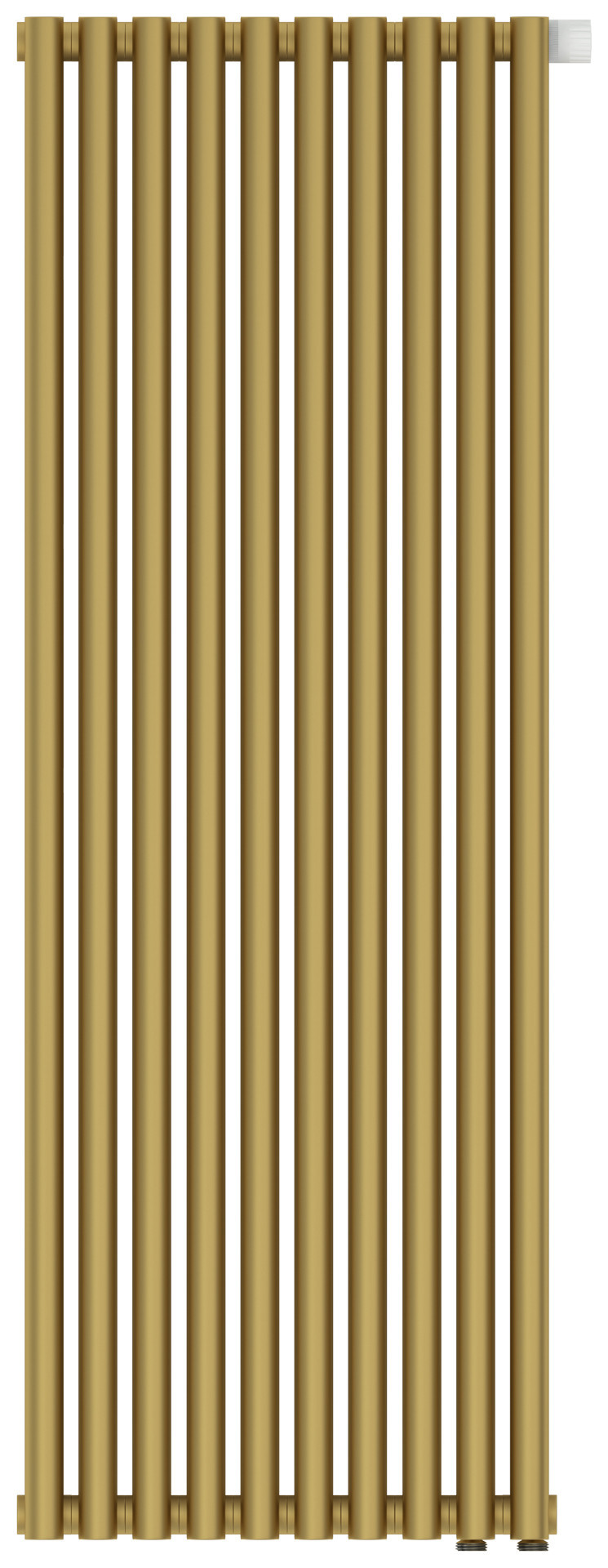 Отопительный радиатор Сунержа Эстет-00 EU50 1200х450 10 секций Матовое золото