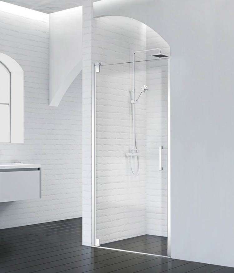 Душевая дверь в нишу BELBAGNO MARMI-B-1 Cezares MARMI-B-1-100-C-Cr