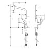 Смеситель для кухни Hansgrohe Metris Select