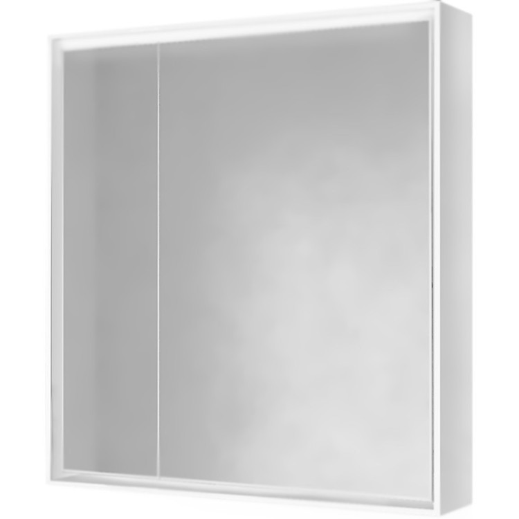 Зеркальный шкаф Raval Frame 75 с подсветкой