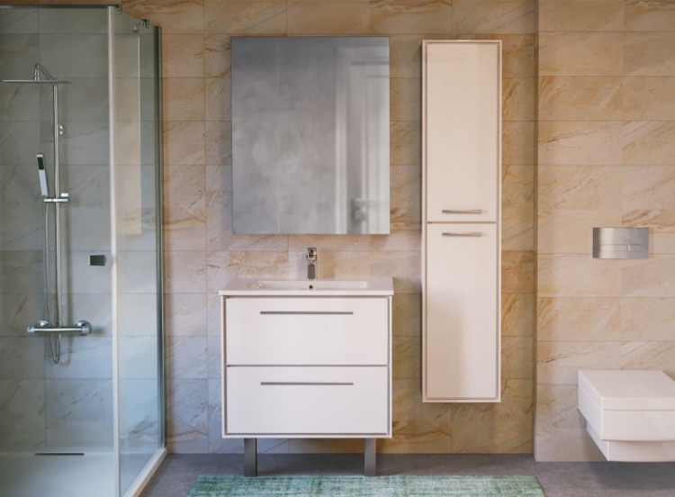 Зеркальный шкаф Raval Frame 75 с подсветкой