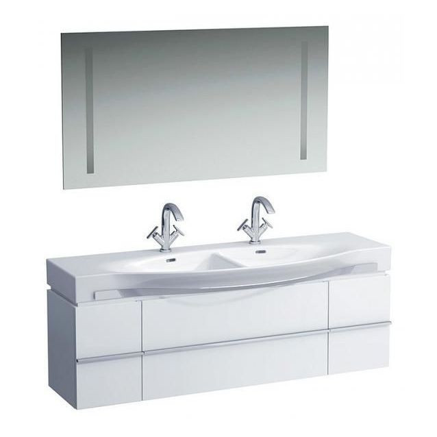 Тумба под двойную раковину Laufen Palace New 150 подвесная