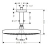 Верхний душ Hansgrohe Raindance Select Е 30 27384400