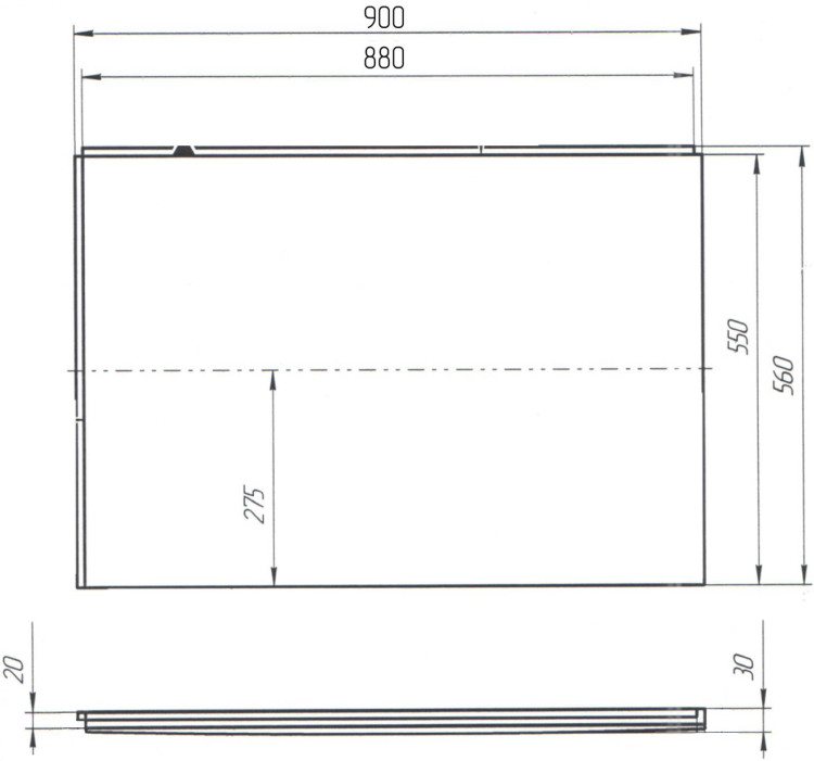 Панель 1Marka боковая 90
