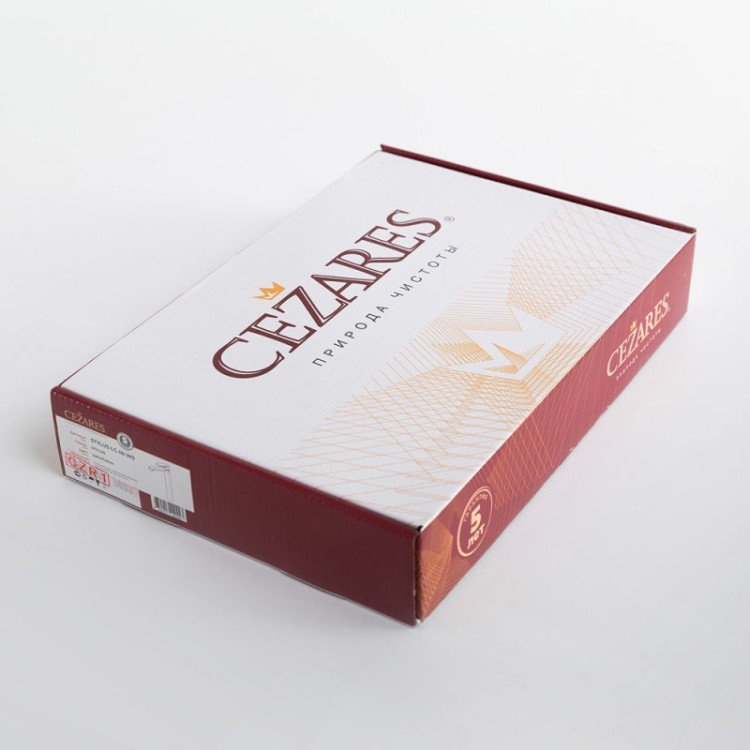 Смеситель для накладной раковины без донного клапана Cezares STYLUS-LC-IN-W0