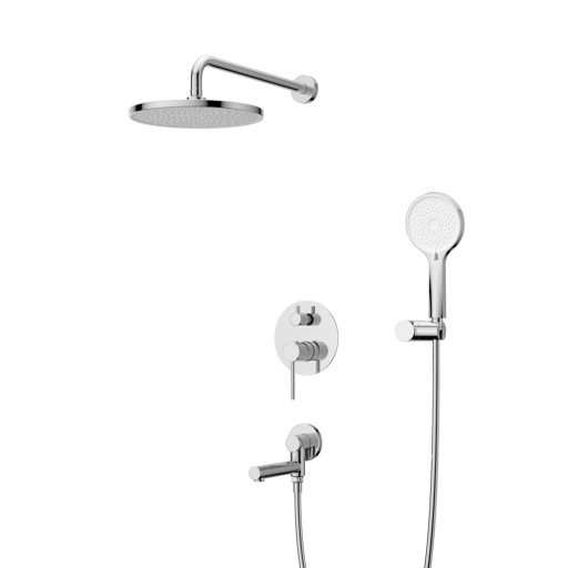 Душевой комплект встраиваемый с изливом Cezares RELAX-VDSET-01